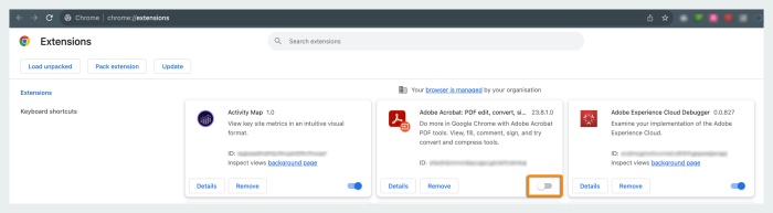 activar adobe acrobat en google