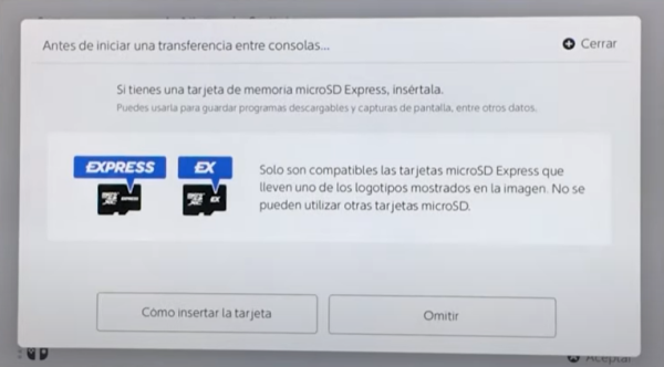 Insertar tarjeta microSD