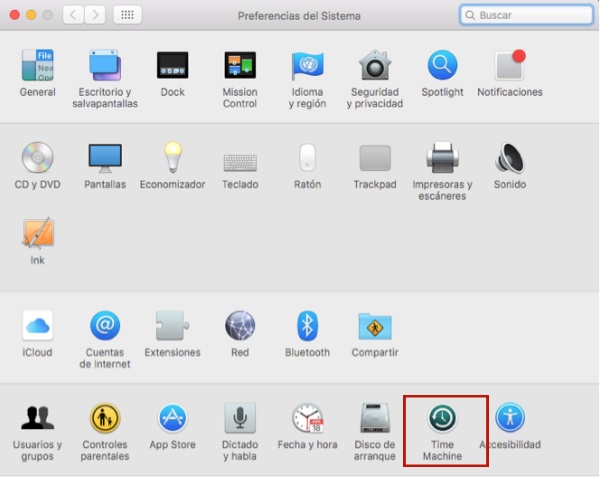 time machine mac