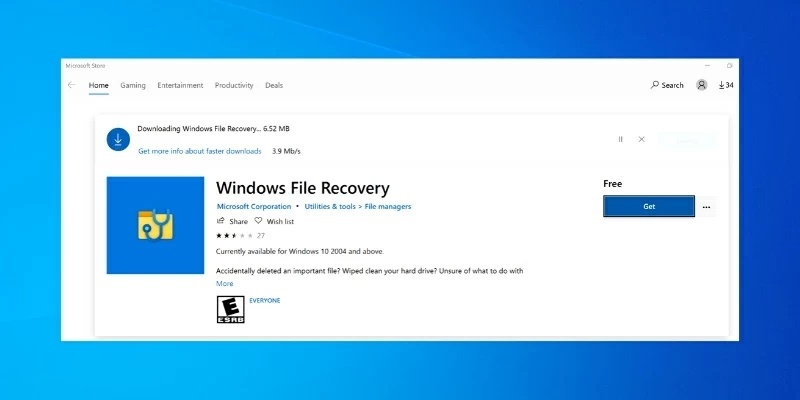 windows file recovery tool
