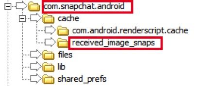 Recuperar fotos de Snapchat en Android