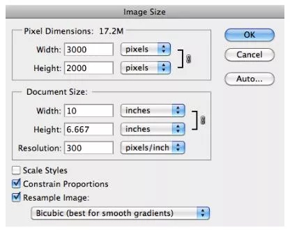 cambiar resolución de foto