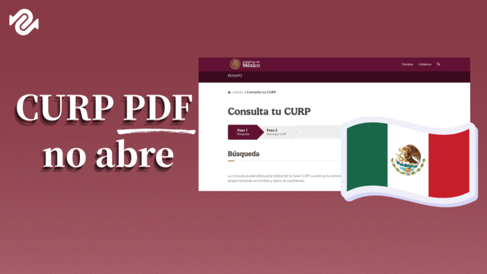 curp pdf no abre
