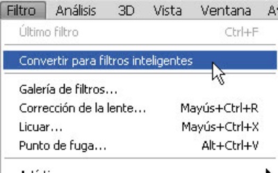 photoshop convertit para filtros inteligente