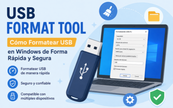Herramienta de formato USB
