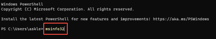 msinfo32