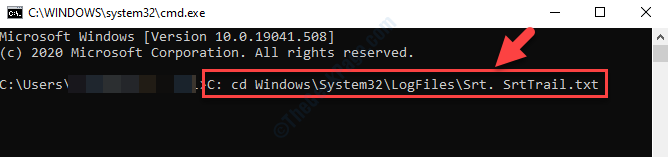 Windows system32 logfiles srt srttrail