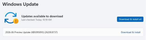 Instalar KB5095093