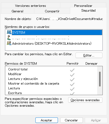Marca Cifrar contenido y proteger datos