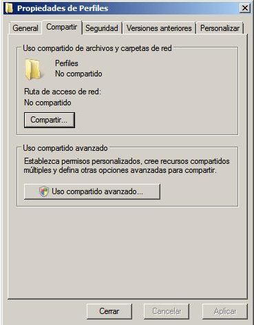 Selecciona la pestaña Compartir.