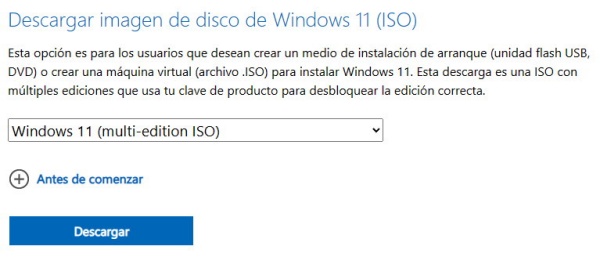 descargar windows 11 23h2 desde el asistente de intalacion