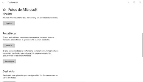reparar fotos de microsoft