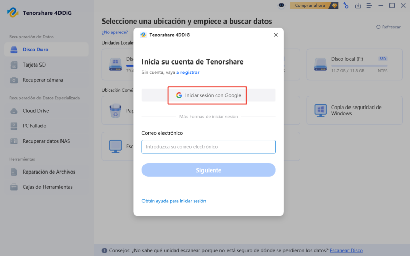 sign in with google