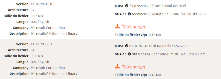 télécharger msvcp140 dll