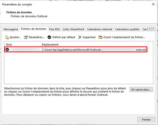 Ouvrir un fichier OST avec Microsoft Outlook-4
