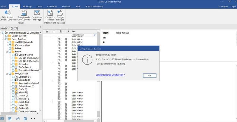 convertir fichier ost en pst avec un convertisseur-3