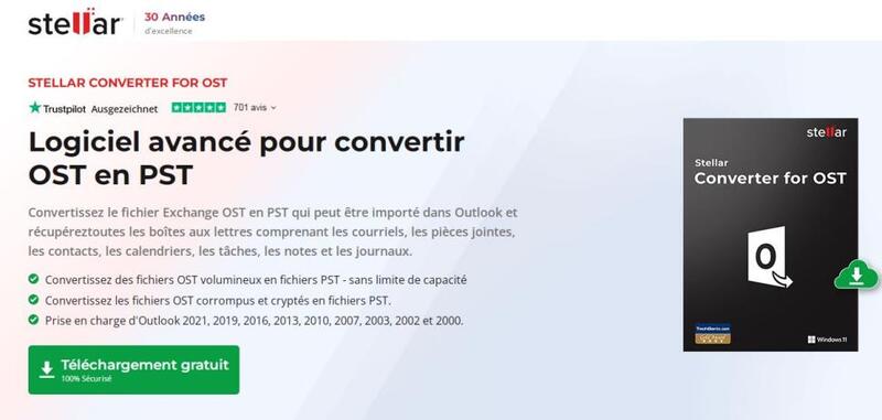 convertir fichier ost en pst avec un convertisseur-1