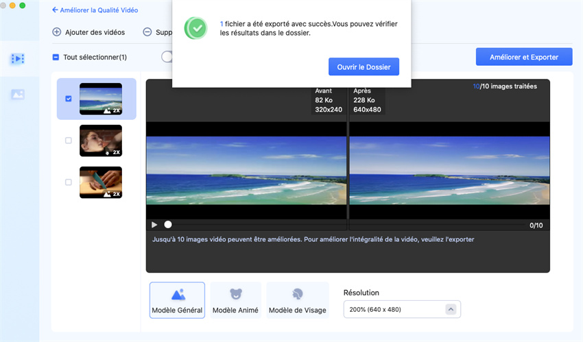 4ddig file repair mac - export enhanced video successfully