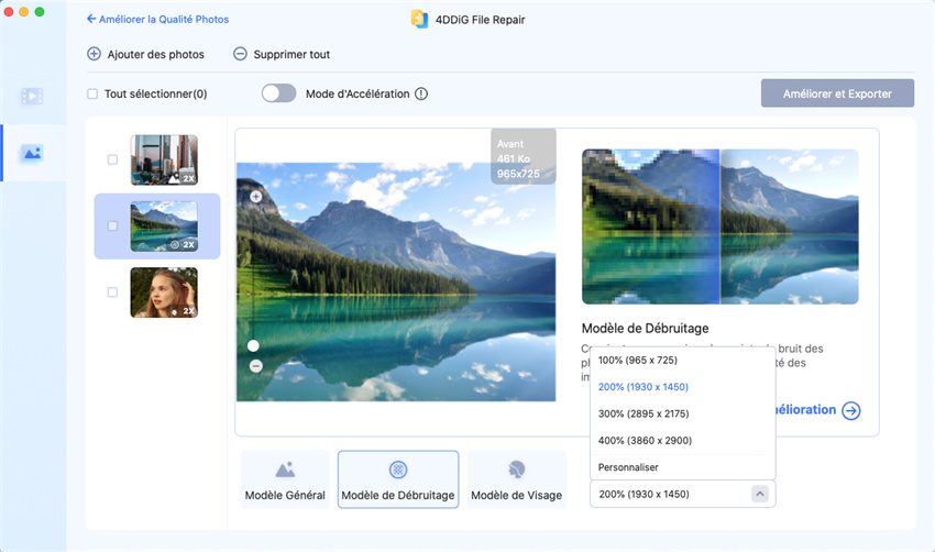 4ddig file repair mac - select an ai model for photo enhancement