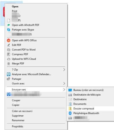 Compresser PowerPoint à l'aide d'un fichier ZIP