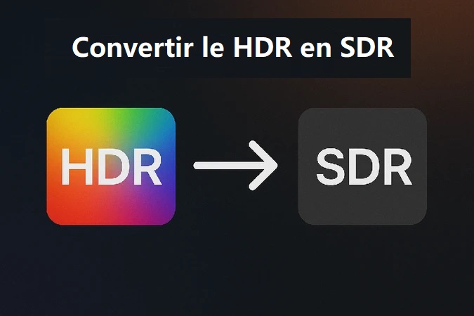 convertir HDR en SDR