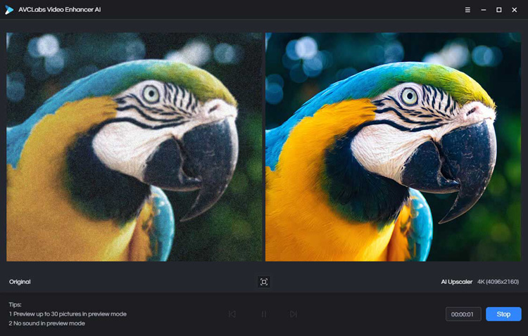 améliorateur de qualité video-AVCLabs Video Enhancer AI