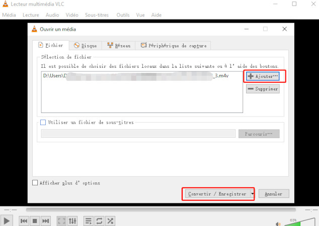 convertir M4V en MP4 avec VLC-2