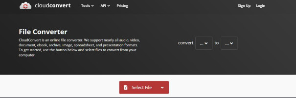 convertir M4V en MP4 avec Cloudconvert-1