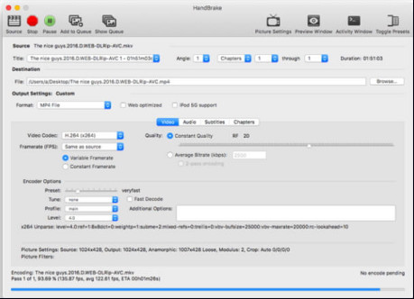 convertir M4V en MP4 avec HandBrake-3