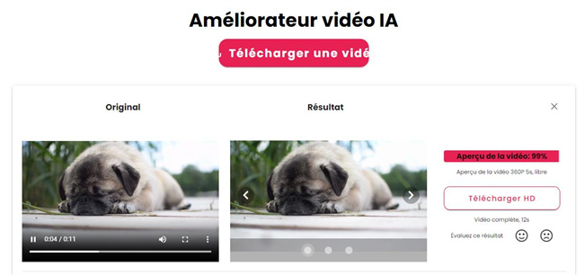 comment augmenter l'échelle d'une vidéo en ligne avec cutout pro