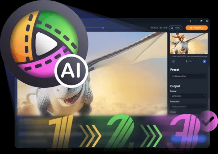 DVDFab Video Enhancer AI