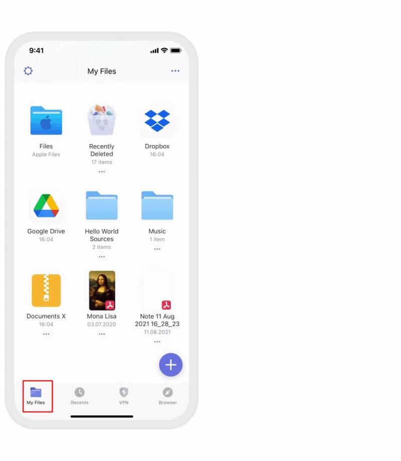 Ouvrir un fichier ZIP sur iPhone-1