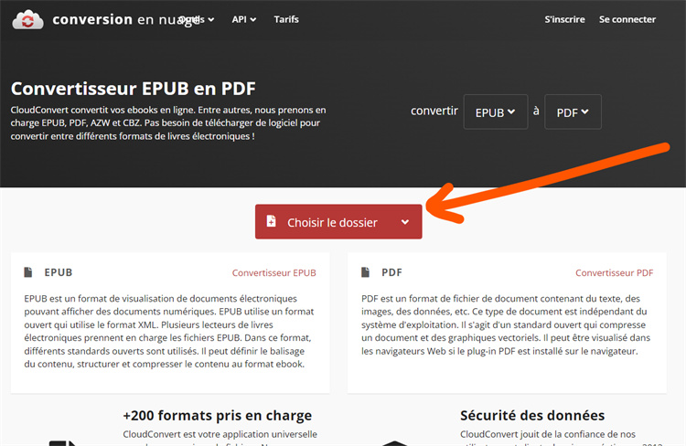 convert epub to pdf to repair epub file