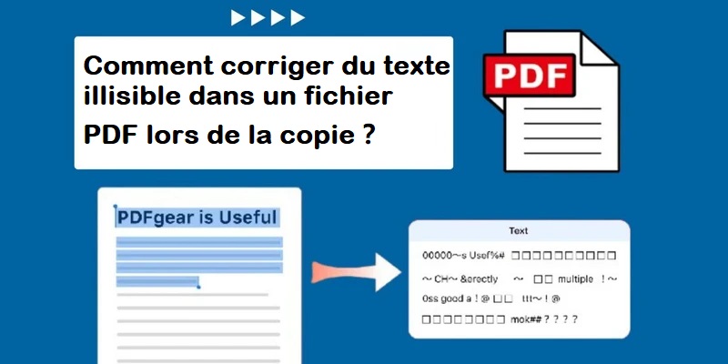 fix gibberish text in pdf