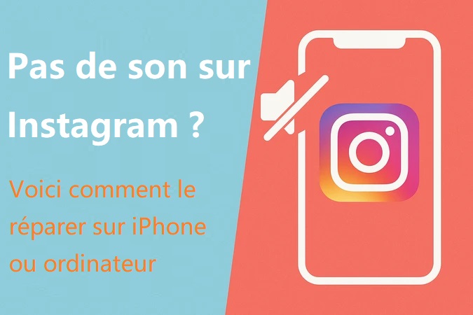pas de son sur Instagram