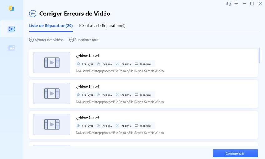 [OFFICIEL] Réparation vidéo Tenorshare 4DDiG : réparer et récupérer des