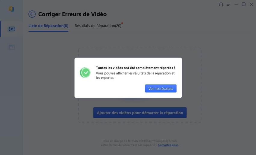 [OFFICIEL] Réparation vidéo Tenorshare 4DDiG : réparer et récupérer des