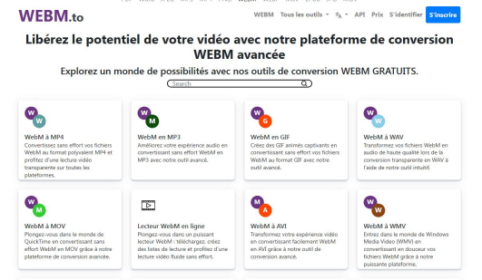 convertir fichier WebM en MP4 avec WebM.to-1
