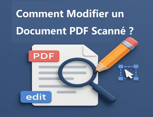 comment modifier un document PDF scanné