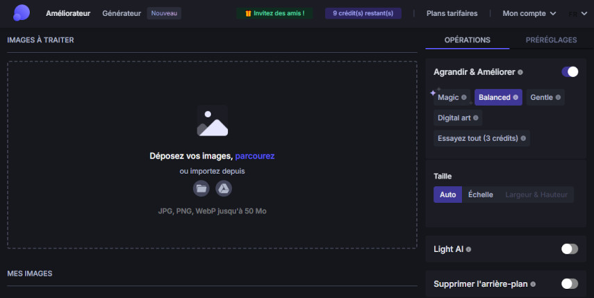 améliorer la qualité d'une photo pixelisée en ligne-2