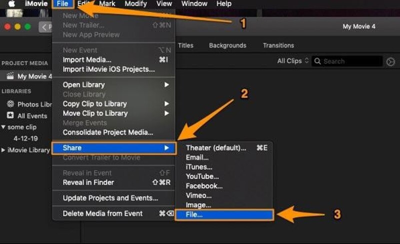 convertisseur mp3 vers mp4-iMovie-3