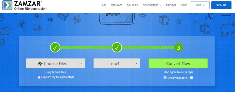 convertisseur mp3 vers mp4-Zamzar-2