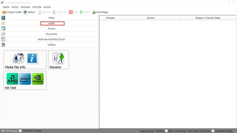 convertisseur mp3 vers mp4-Format Factory-3