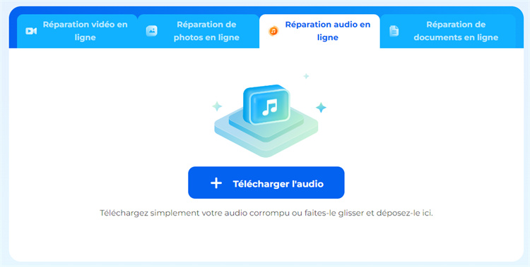 repair wav file online