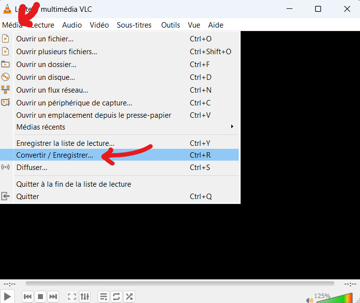 reparer mp4 avec vlc