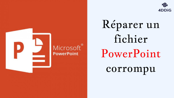 repair corrupted powerpoint file using 4ddig file repair-1