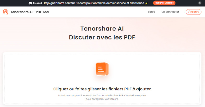 comment utiliser le meilleur résumeur ai pdf - étape 1