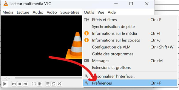 réparer un mp4 avec vlc-étape 4
