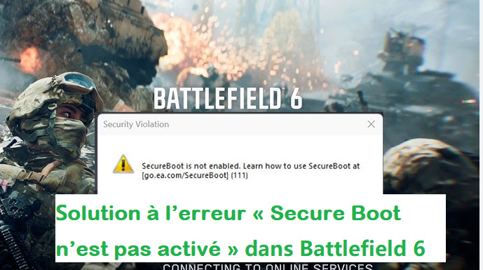 Comment activer Secure Boot pour Battlefield 6
