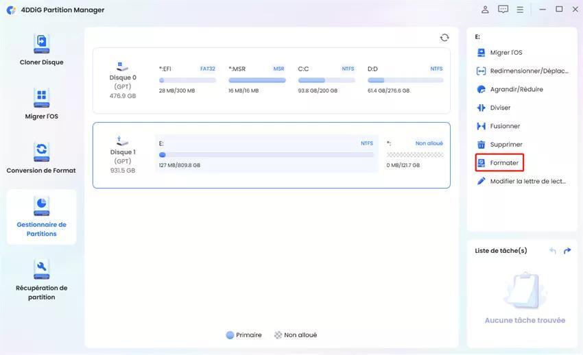 Réparation d'un disque dur externe à l'aide d'un outil de formatage-1